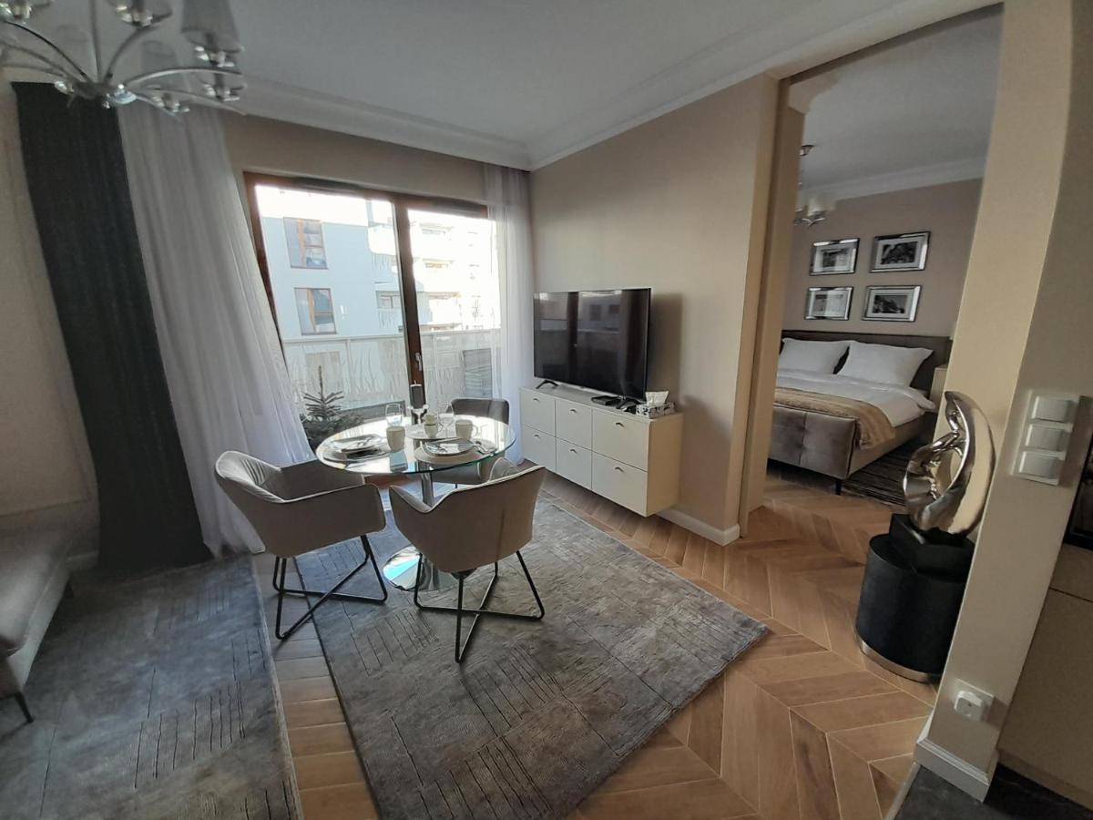 Beige Mood City Apartment Вроцлав Экстерьер фото